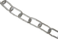 Faithfull FAICHBOX80Z Zinc Plated Chain 8mm x 10m Box - Max Load 450kg