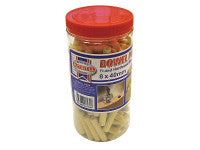 Faithfull FAIDOW8150T Wood Dowels Fluted 40 x 8mm (Tub 150)