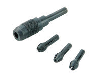 Faithfull FAIPINCHUCK Pin Chuck + 3 Collets