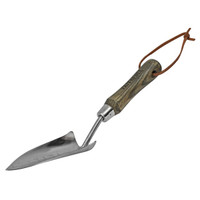 Faithfull Prestige Stainless Steel Potting Trowel Ash Handle