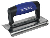 Faithfull FAIPTEDG6SS Prestige Edging Trowel 150 x 75mm (6 x 3in)