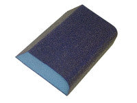 Faithfull FAISBCOMBI Combi Foam Sanding Block 90 x 75 x 25mm