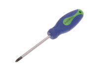 Faithfull FAISDPH2 Soft Grip Screwdriver Phillips Tip PH2 x 100mm