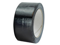 Faithfull FAITAPEEXTRB Extra Heavy-Duty Gaffa Tape Black 50mm x 20m