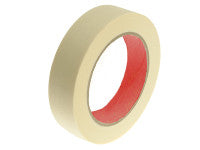 Faithfull FAITAPELTM25 Low Tack Masking Tape 25mm x 50m
