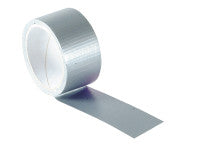 Faithfull FAITAPEPSS Power Stik Waterproof Tape 50mm x 10m Silver