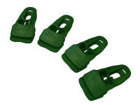 Faithfull FAITARPCLIPS Instant Clip-On Tarpaulin Eyelets (Pack of 4)