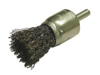Faithfull FAIWBS25E Wire End Brush 25mm Flat End