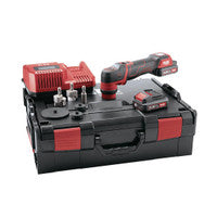 Flex Power Tools PXE 80 10.8-EC/2.5 10.8V Brushless Spot Polisher & Accessories Set with 2x 2.5Ah Batteries