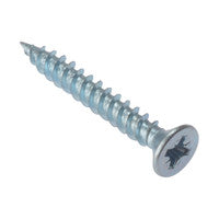ForgeFix 3.5 x 30mm General Purpose Pozi Compatible Screw CSK TT ZP CSK1146ZP (200 Pack)