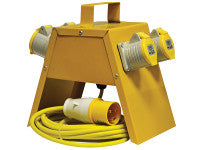 Faithfull Power Plus FPPTLDB4L Distribution Box 4-Way 110V