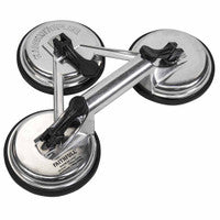 Faithfull FAISUCPAD3P Triple Pad Aluminium Pro Suction Lifter