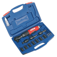 Sealey GSA21KIT Air Ratchet Wrench Kit 1/2"Sq Drive