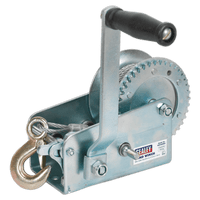Sealey GWC2000M Geared Hand Winch 900kg Capacity with Cable
