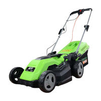 GardenTek GT38E 38cm Corded Rotary Rear Mulching Lawnmower 1600W 230V