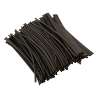 Sealey HST200B Heat Shrink Tubing Black 200mm 100pc