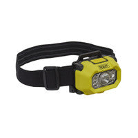 Sealey HT452IS Head Torch XP-G2 CREE LED Intrinsically Safe ATEX/IECEx Approved