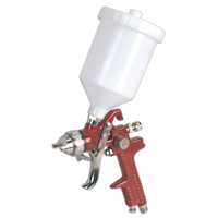 Sealey HVLP741 HVLP Gravity Feed Spray Gun 1.3mm Set-Up