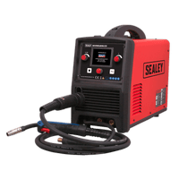 Sealey INVMIG200LCD Inverter Welder MIG, TIG & MMA 200Amp with LCD Screen