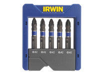 IRWIN IRW1923435 Impact Screwdriver Pocket Bit Set of 5 Pozi