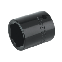 Sealey IS1224 Impact Socket 24mm 1/2"Sq Drive