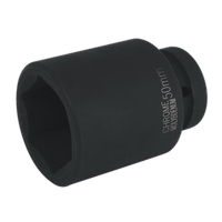 Sealey IS150D Impact Socket 50mm Deep 1"Sq Drive
