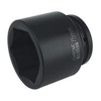 Sealey IS175 Impact Socket 75mm 1"Sq Drive