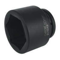 Sealey IS180 Impact Socket 80mm 1"Sq Drive