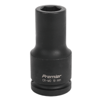 Sealey IS3419D Impact Socket 19mm Deep 3/4"Sq Drive