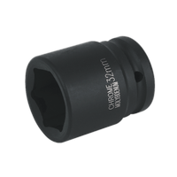 Sealey IS3432 Impact Socket 32mm 3/4"Sq Drive