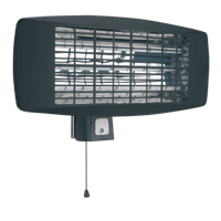 Sealey IWMH2003 Infrared Quartz Heater - Wall Mounting 2000W/230V