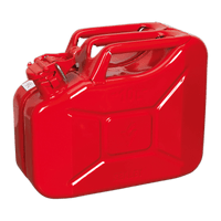 Sealey JC10 Jerry Can 10L - Red