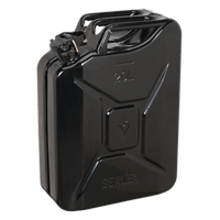 Sealey JC20B Jerry Can 20L - Black