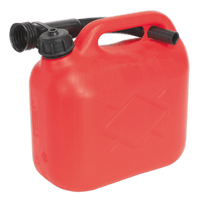 Sealey JC5R Fuel Can 5L - Red