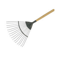 Kent & Stowe K/S70100262 Carbon Steel Long Handled Lawn & Leaf Rake FSC