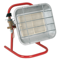 Sealey LP14 Space Warmer® Propane Heater with Stand 10,250-15,354Btu/hr