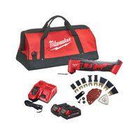 Milwaukee M18BMT-202X 18V Multi-Tool with 2x 2.0Ah Batteries