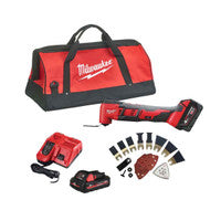 Milwaukee M18BMT-431X 18V Multi-Tool with 1x 4.0Ah Battery & 1x 3.0Ah Battery