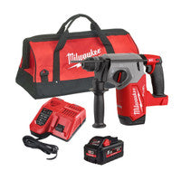 Milwaukee M18FH-551X 18V Fuel 4-Mode 26mm Brushless SDS Plus Hammer Drill with 1x 5.5Ah Battery