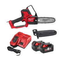 Milwaukee M18 FHS20-402X 18V FUEL„¢ HATCHET„¢ 20cm Pruning Saw with 2x 4.0Ah Batteries