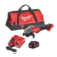 Milwaukee M18FSAGV115XPDB-551X 18V Fuel 115mm Angle Grinder with 1x 5.5Ah Battery