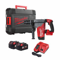 Milwaukee M18ONEFHPX-502X 18V Fuel One-Key SDS Plus Hammer with 2x 5.0Ah Batteries