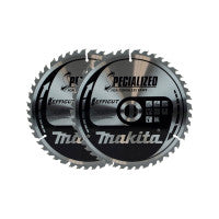 Makita B-64624 Efficut TCT Circular Saw Blade 260mm x 30mm 45T (2 Pack)