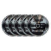 Makita B-64624 Efficut TCT Circular Saw Blade 260mm x 30mm 45T (5 Pack)