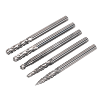 Sealey MCBSET01 Micro Carbide Burr Set 5pc
