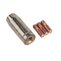 Sealey MIG954 Conical Nozzle x 1 Contact Tip 0.8mm x 3 MB14