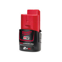 Milwaukee M12B2 12V 2.0Ah RedLithium-Ion Battery