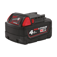 Milwaukee M18B4 18V 4.0Ah Redlithium-ion Slide Battery