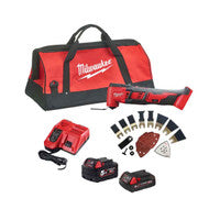 Milwaukee M18BMT-521X 18V Multi-Tool with 1x 5.0Ah Battery & 1x 2.0Ah Battery
