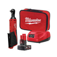 Milwaukee M12IR38-401X 12V Sub-Compact 3/8" Ratchet with 1x 4.0Ah Battery